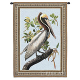 Brown Pelican Wall Tapestry