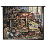 Remington The Horticulturist Wall Tapestry With Rod