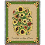 Memorial Sunflowers Blanket
