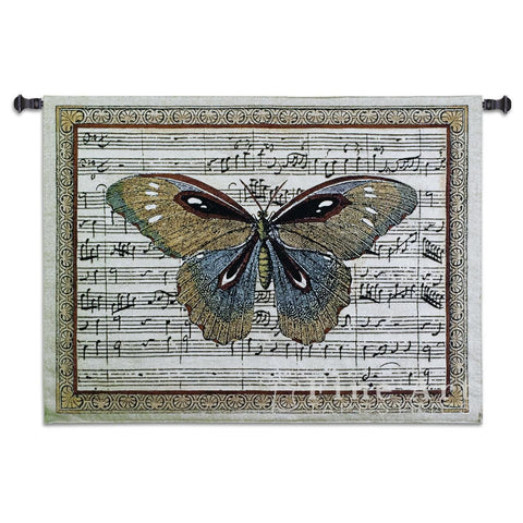 Butterfly Dance I Small Wall Tapestry