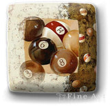Billiard Balls Pillow
