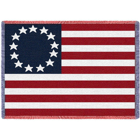 Betsy Ross Flag Blanket