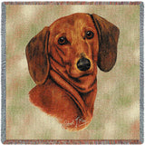 Dachshund Red Small Blanket