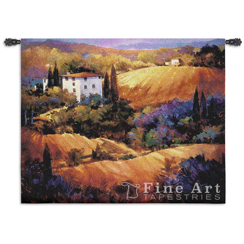 Evening Glow Large Wall Tapestry