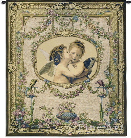 L'Amour et Psyché, enfants Wall Tapestry