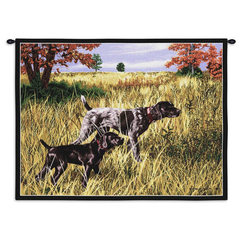 Now We Wait Wall Tapestry with Rod