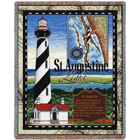 St Augustine Lighthouse Blanket