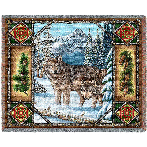 Wolf Lodge Blanket