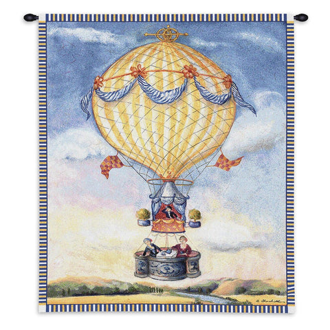 High Tea Wall Tapestry With Rod