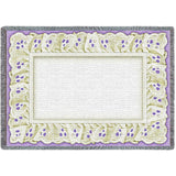 Eyelet Lavender Mini Blanket