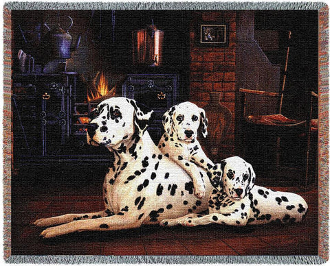 Dalmatian Tapestry Blanket