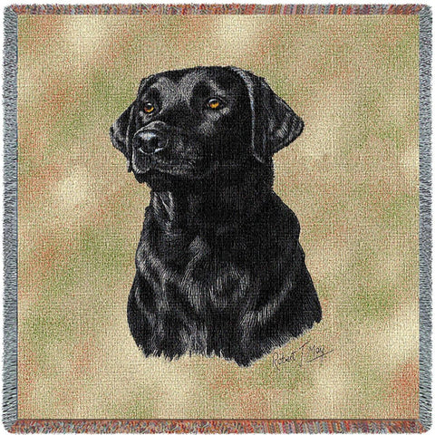 Labrador Retriever Black Small Blanket