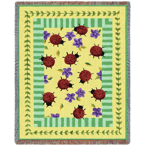 Lady Bug Garden Blanket