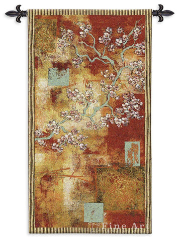 Damask Blossom Wall Tapestry