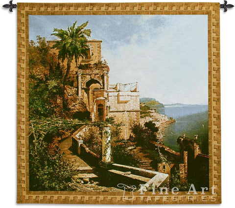 In the Garden Amalfi Coast Wall Tapestry