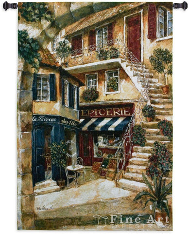 La Taverne Chez Elle Wall Tapestry