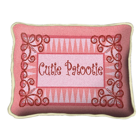 Cutie Patootie Pillow
