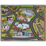 Road Play Mat Pink Blanket