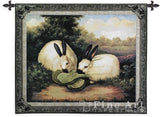Two Himalayan Rabbits Wall Tapestry