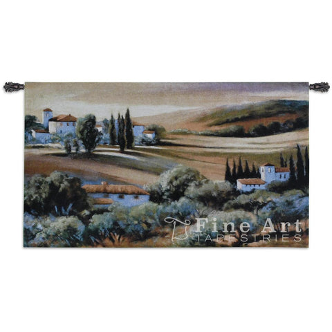 Afternoon Light In Tuscany Wall Tapestry