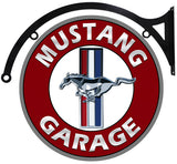 Ford 22" Double Sided Mustang Garage Disk