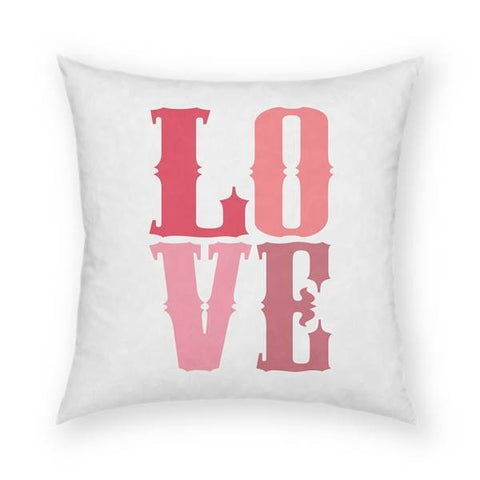 LOVE Pillow 18x18