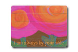Always by your side Wood Sign 18x24 (46cm x 61cm) Planked