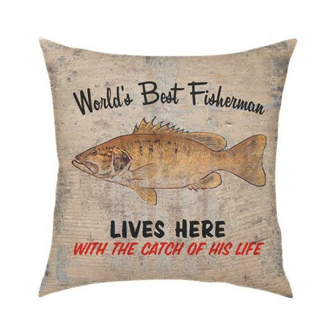 Best Fisherman Pillow Pillow 18x18