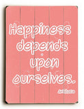 Happiness Wood Sign 25x34 (64cm x 87cm) Planked
