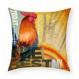 Best Day Ever Rooster Pillow 18x18