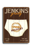 Special delivery Wood Sign 9x12 (23cm x 31cm) Solid