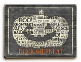 Happy Halloween - Pumpkin Wood Sign 9x12 (23cm x 31cm) Solid