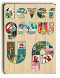 Never Grow Up Wood Sign 25x34 (64cm x 87cm) Planked