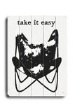 Take it Easy Wood Sign 14x20 (36cm x 51cm) Planked