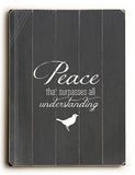 Peace that Surpasses all Understanding Wood Sign 30x40 (77cm x102cm) Planked