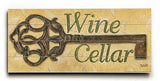 Wine Cellar Wood Sign 10x24 (26cm x61cm) Planked
