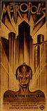 Fritz Lang Metropolis Wood Sign 10x24 (26cm x61cm) Planked