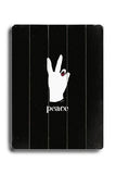 Peace Wood Sign 14x20 (36cm x 51cm) Planked