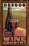 Wine Country Wood Sign 9x12 (23cm x 31cm) Solid