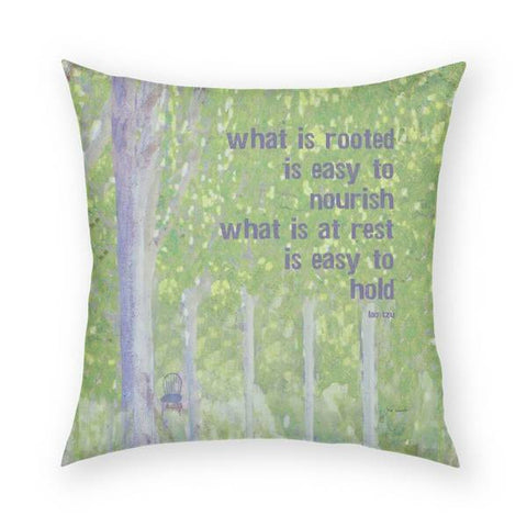 What is Rooted Pillow 18x18