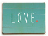 LOVE Wood Sign 9x12 (23cm x 31cm) Solid