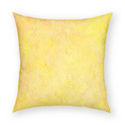 Yellow Pillow Pillow 18x18