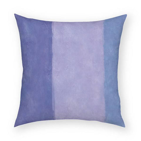 Purple Stripes Pillow 18x18