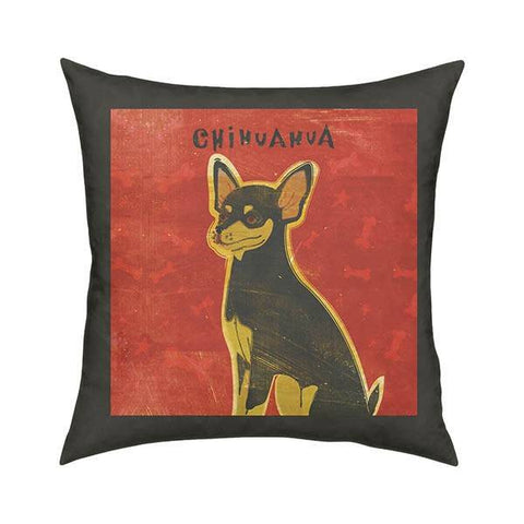 Chihuahua Pillow Pillow 18x18