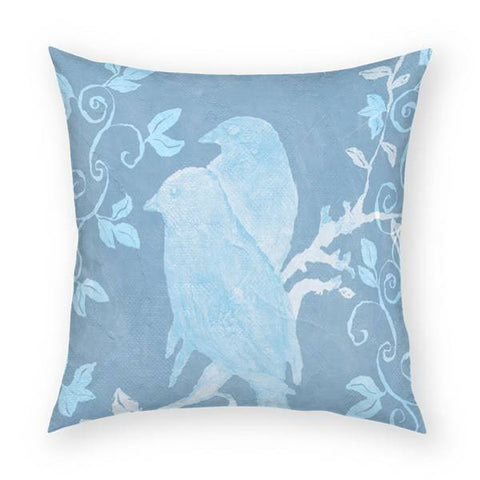 Songbirds Pillow 18x18
