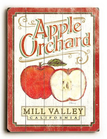 0003-1575-Orchard Wood Sign 9x12 (23cm x 31cm) Solid