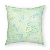 Deep Blue Sea Pillow 18x18