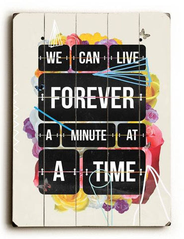Time of your Life Wood Sign 9x12 (23cm x 31cm) Solid