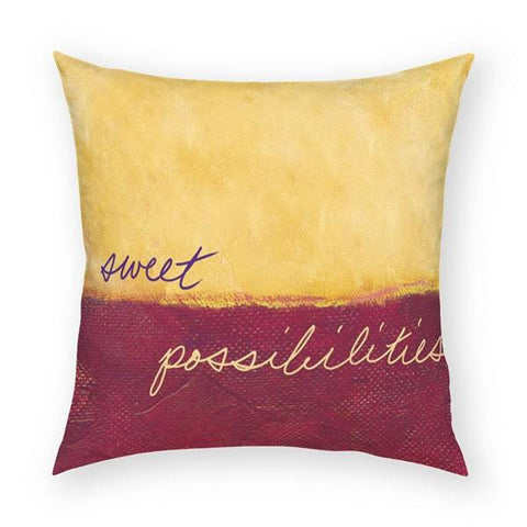 Sweet Possibilities Pillow 18x18