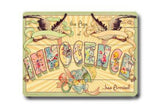 The Age Innocence Wood Sign 18x24 (46cm x 61cm) Planked